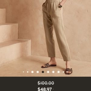 Banana Republic Tencel Linen Pant